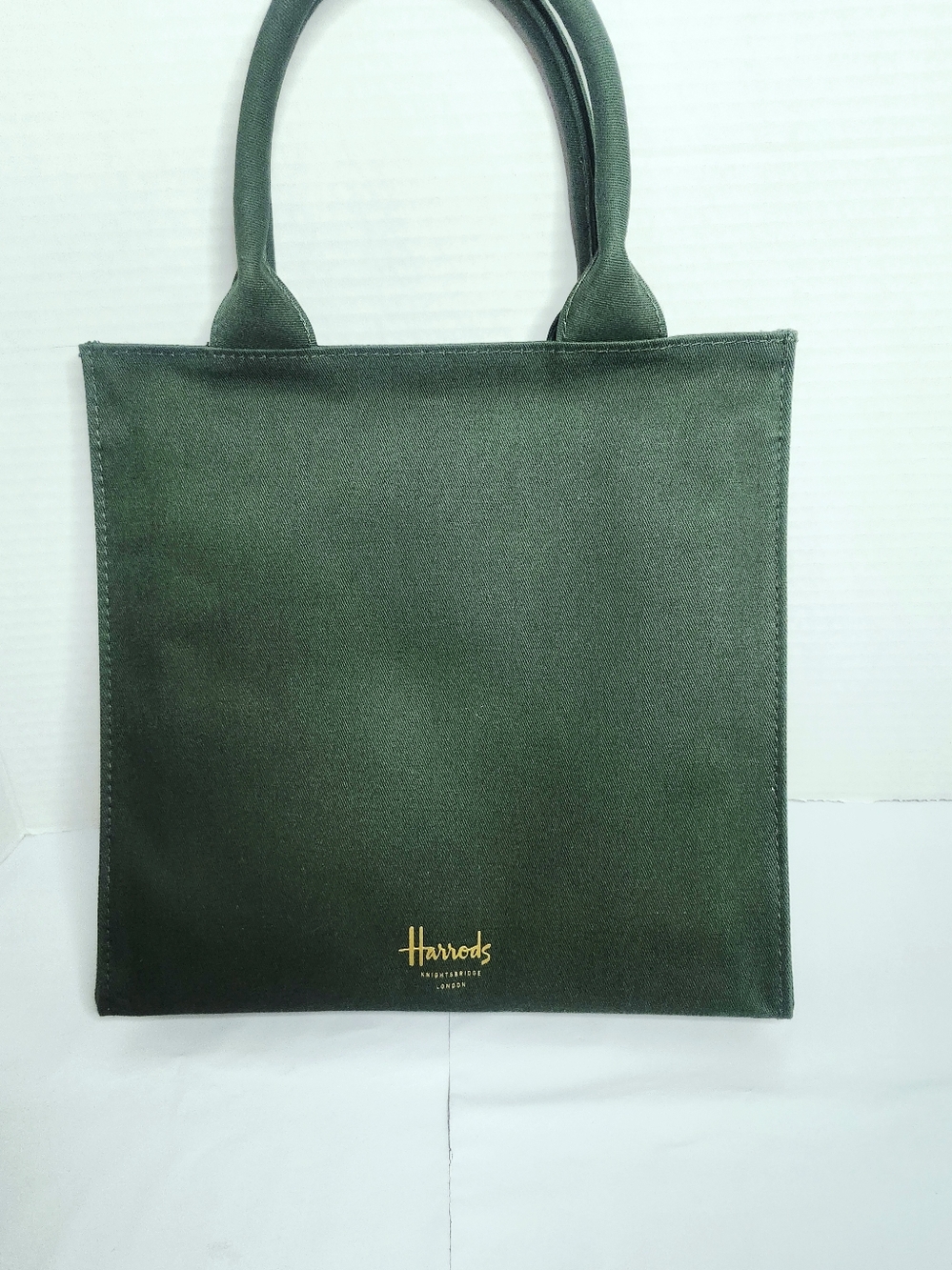 Harrods  Green Gold Tote - Picture 6 of 12